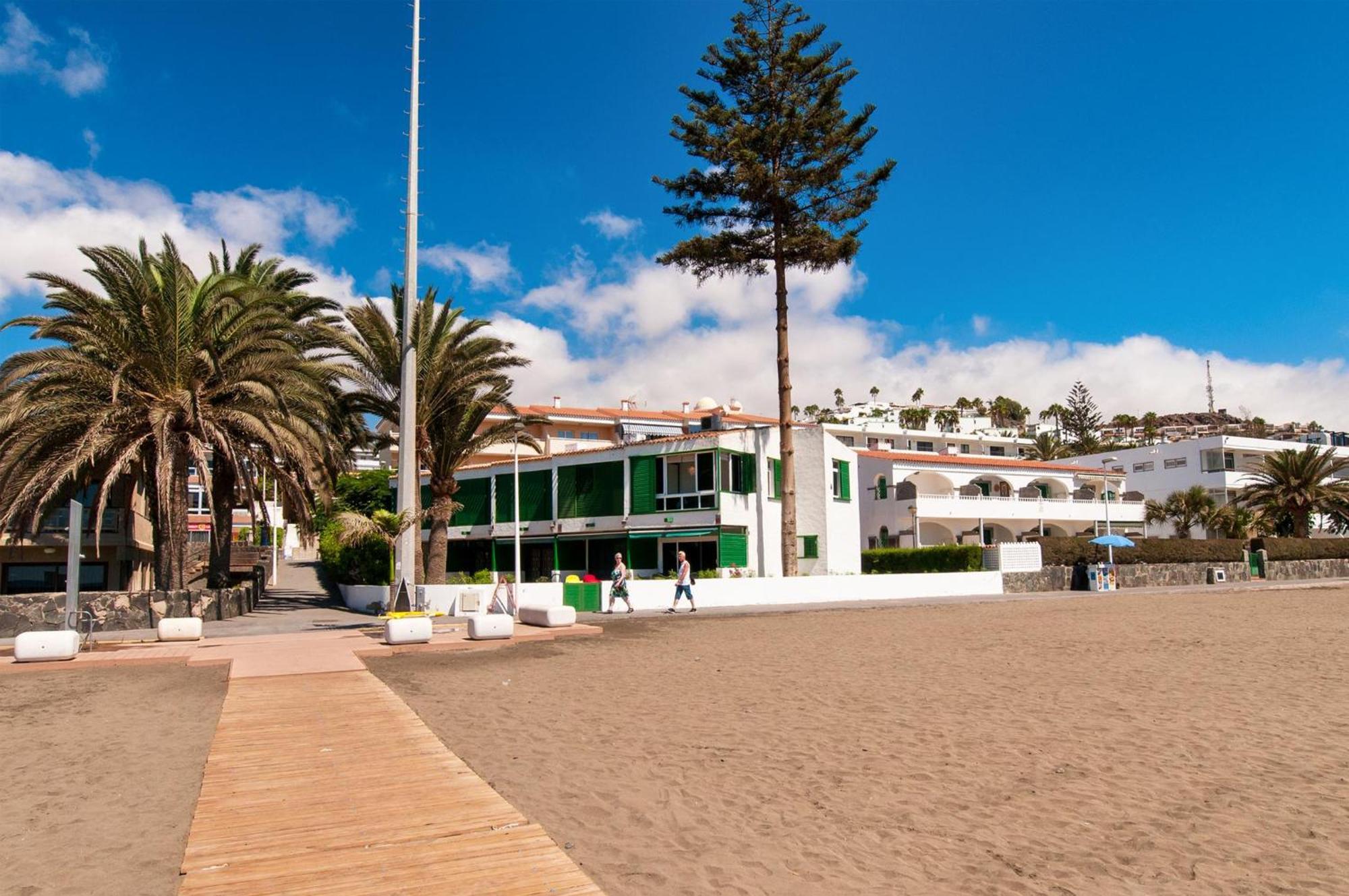 Beachfront Apartment Las Burras Mra 02 San Agustín Εξωτερικό φωτογραφία