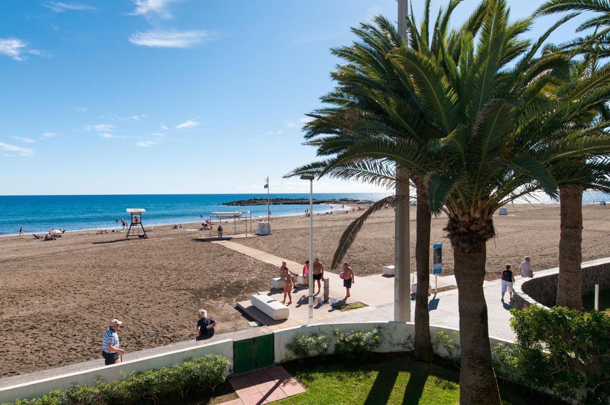 Beachfront Apartment Las Burras Mra 02 San Agustín Εξωτερικό φωτογραφία