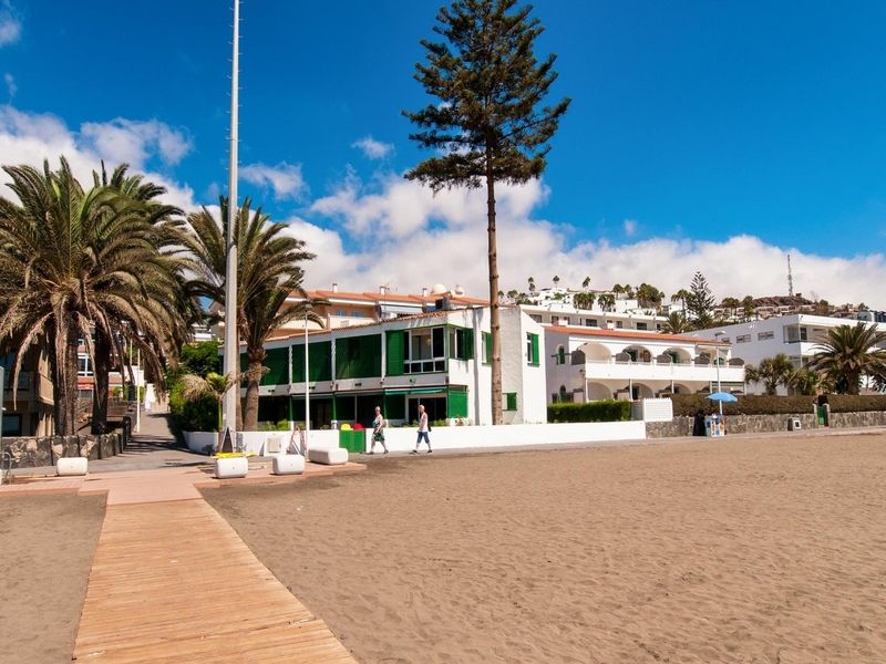 Beachfront Apartment Las Burras Mra 02 San Agustín Εξωτερικό φωτογραφία